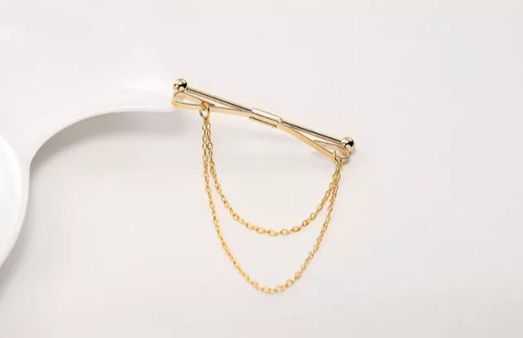 Collar Tie Bar with Chains