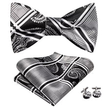 Load image into Gallery viewer, Men&#39;s Self-Tied Bowtie Set

