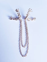 Load image into Gallery viewer, Deer Antlers Collar Chain Pin
