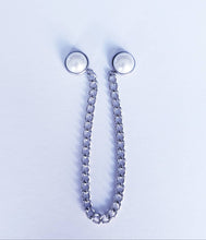 Load image into Gallery viewer, 12mm Pearl Collar Chain Pin

