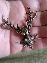 Load image into Gallery viewer, Brooch Pin Deer Head Lapel Pin
