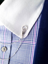 Load image into Gallery viewer, Light Bulb-shaped Collar Chain Pin 
