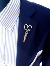Load image into Gallery viewer, Scissor Lapel Pin
