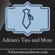 Load image into Gallery viewer, Men&#39;s Blue Gold Necktie Pocket Square Cufflink Set
