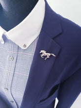 Load image into Gallery viewer, Running Horse Equestrian Brooch Pin

