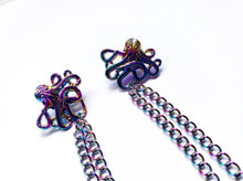 Load image into Gallery viewer, Swarovski Crystals Octopus Collar Pin

