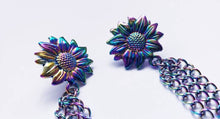 Load image into Gallery viewer, Sunflower Collar Chain Pin
