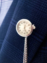 Load image into Gallery viewer, Functional Watch Lapel Pin | Lapel Chains

