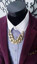 Load image into Gallery viewer, Hip Hop Pearl Collar Chain Pin
