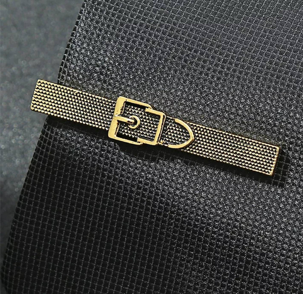 Men's Belt Shape Tie Pin Bar
