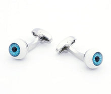 Load image into Gallery viewer, Eye Ball Patterned Cufflinks  
